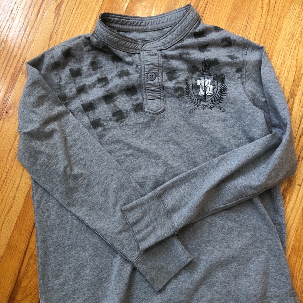 💛 5/$20-Urban pipeline Grey fleece shirt